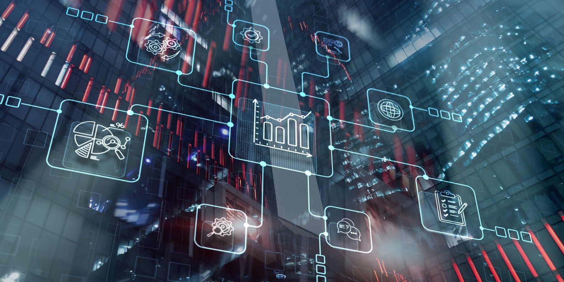 Digitale processen en financiële technologie